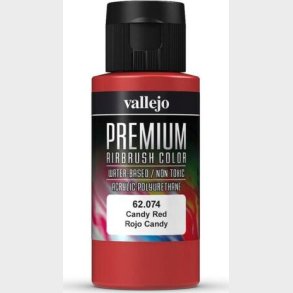 Vallejo - Premium Airbrush Maling - Candy Red 60 Ml