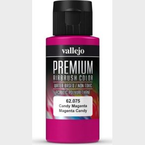 Vallejo - Premium Airbrush Maling - Candy Magenta 60 Ml