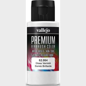 Vallejo - Premium Airbrush Gloss Varnish - Blank Lak 60 Ml