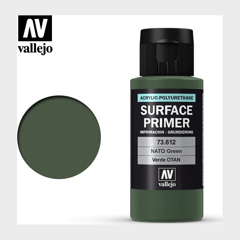 Vallejo - Surface Primer - Nato Green 60 Ml