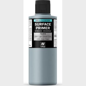 Vallejo - Surface Primer - Usn Light Ghost Grey 200 Ml