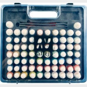 Vallejo - Maling St Inkl. Pensler - 72 Farver