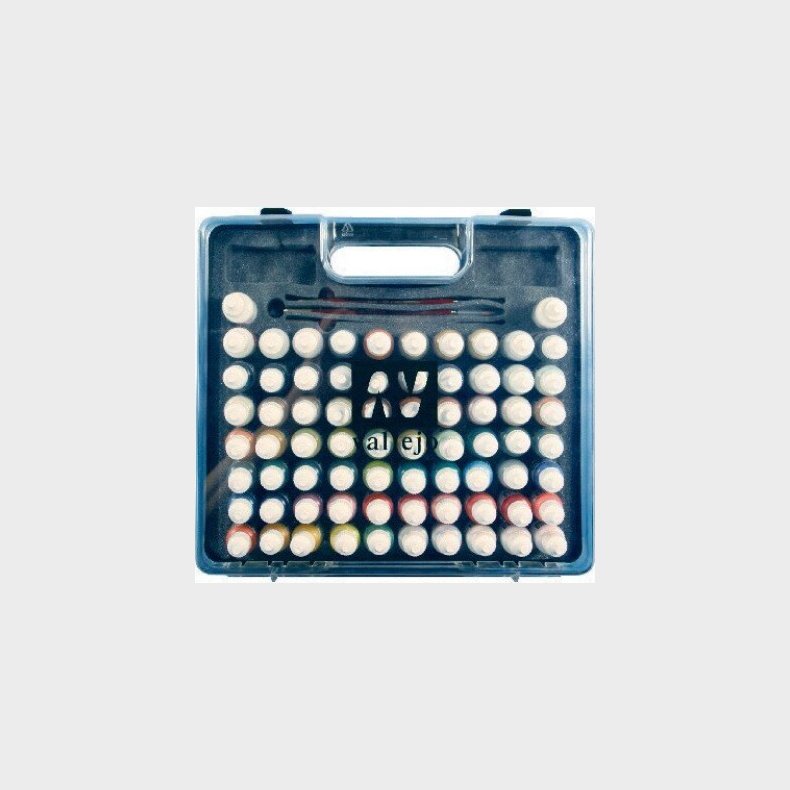 Vallejo - Maling St Inkl. Pensler - 72 Farver