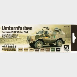 Vallejo Maling St - German Camouflage - 8x17 Ml