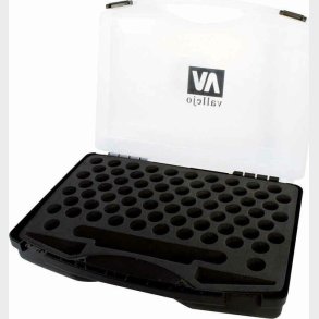 Vallejo - Plastik Kuffert Til 80x17 Ml Flasker Maling - 70098