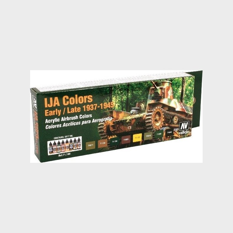 Vallejo - Maling St - Ija Colors 1937-1945 - 8x17 Ml