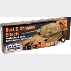 Vallejo - Model Color Maling St - Rust & Chipping - 8x17 Ml