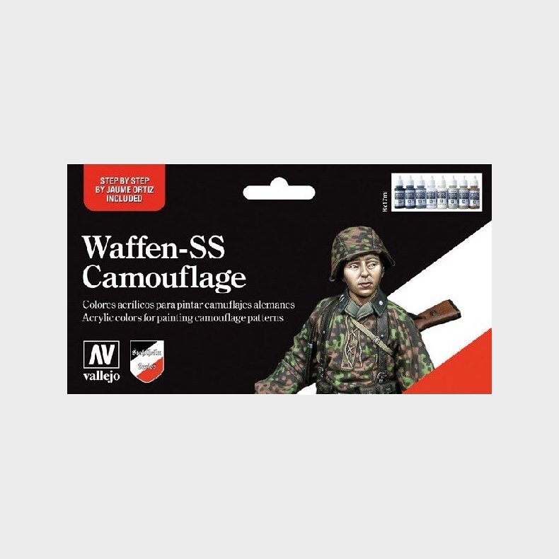 Vallejo - Waffen-ss Camouflage Set 8x17 Ml - 70180