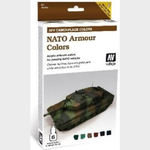 Vallejo - Nato Armour Colors - Camouflage 6x8 Ml - 78413