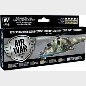 Vallejo - Model Air Maling St - Soviet + Russian - Cold War To Present - 8x17 Ml