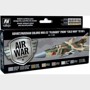 Vallejo - Model Air Maling St - Soviet & Russian Mig-23 Flogger