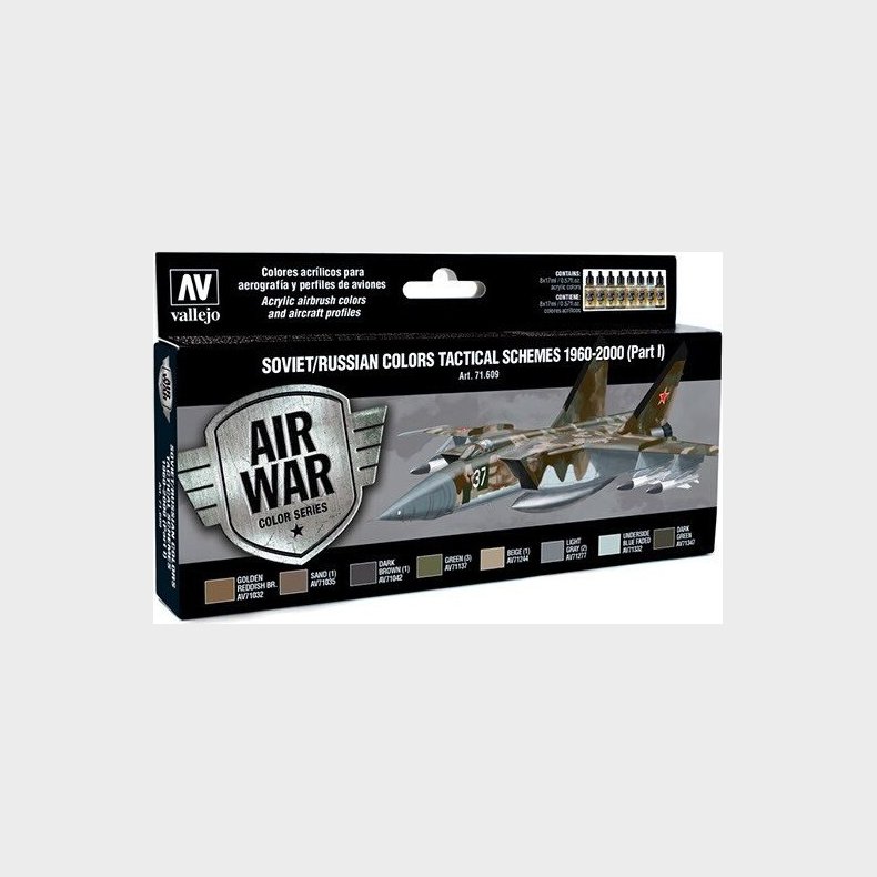 Vallejo - Model Air Maling St - Soviet &amp; Russian Tactical 1960-2000 - 8x17 Ml