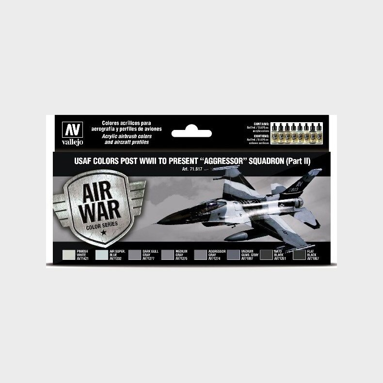 Vallejo - Model Air Maling St - Usaf Aggressor Part 2 - 8x17 Ml