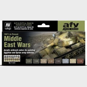 Vallejo - Model Air Maling St - Middle East Wars - 8x17 Ml
