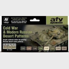 Vallejo - Maling St - Cold War & Modern Russian Desert Patterns - 8x17 Ml