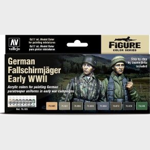 Vallejo - Model Color Maling St - German Fallschirmjäger - 8x17 Ml