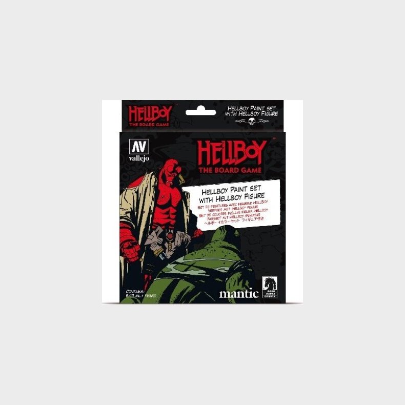Vallejo - Hellboy Maling St Inkl. Figur - 8x17 Ml