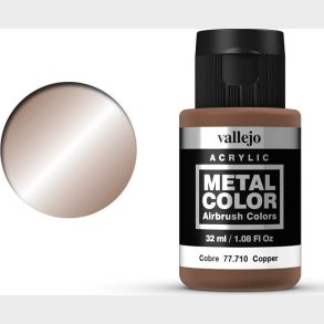 Vallejo - Metal Color Airbrush Maling - Copper 32 Ml