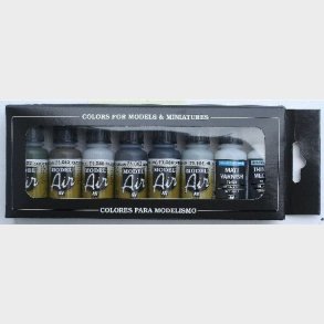 Vallejo - Model Air Maling St - Luftwaffe 1941 To End-war - 8x17 Ml