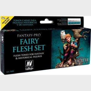 Vallejo - Fantasy-pro Fairy Flesh Set - 74101