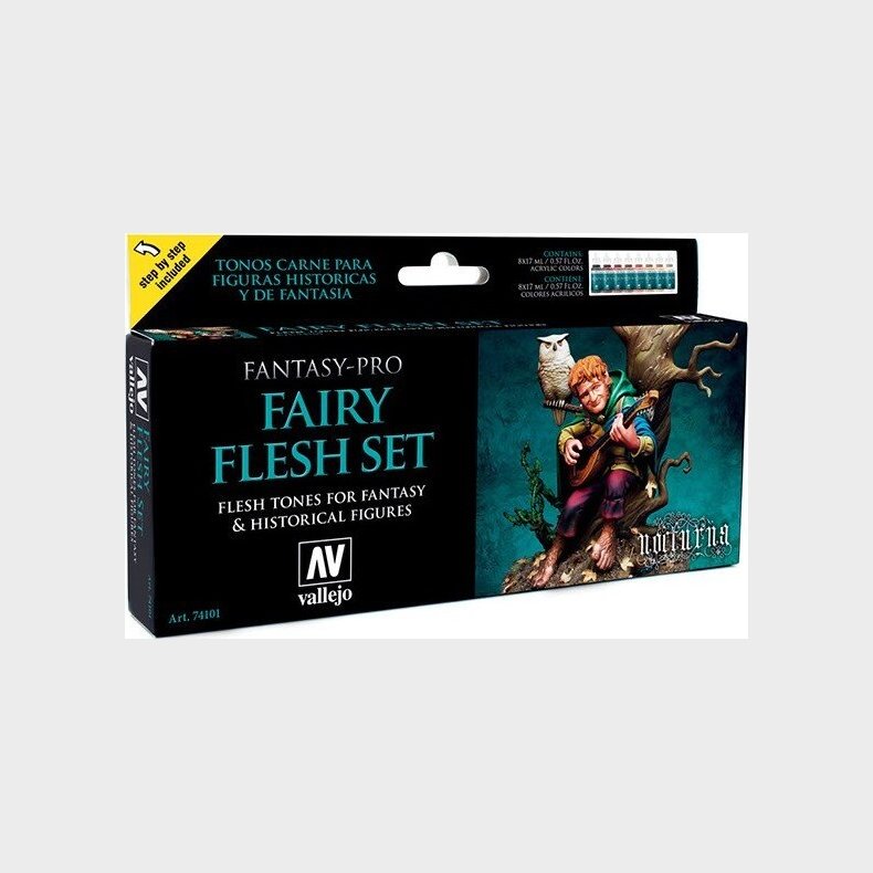 Vallejo - Fantasy-pro Fairy Flesh Set - 74101