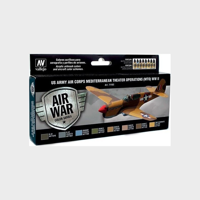 Vallejo - Us Army Air Corps Mediterranean Theater Ops - 71183