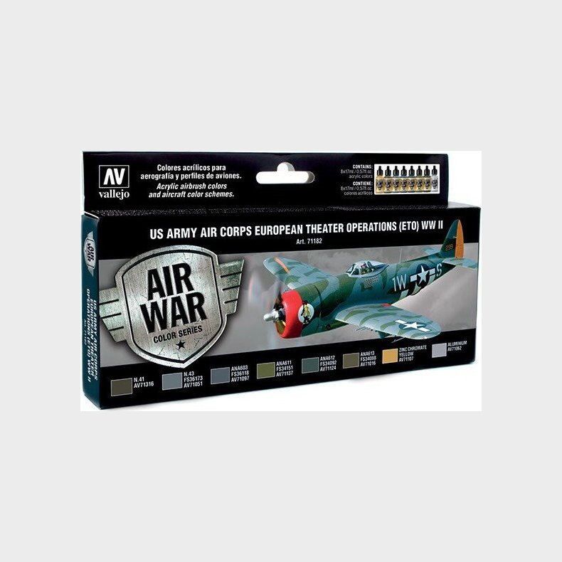 Vallejo - Us Army Air Corps European Theater Operations - 71182