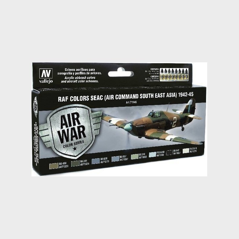 Vallejo - Model Air Maling St - Raf Seac 1942-45 - 8x17 Ml