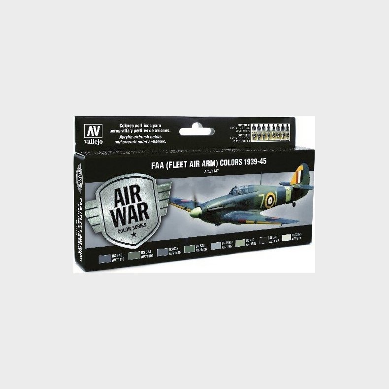 Vallejo - Faa - Fleet Air Arm - Colors 1939-1945 - 17 Ml - 71147