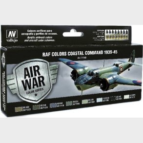 Vallejo - Air War Raf Colors Coastal Command 1939-194517 Ml - 71148