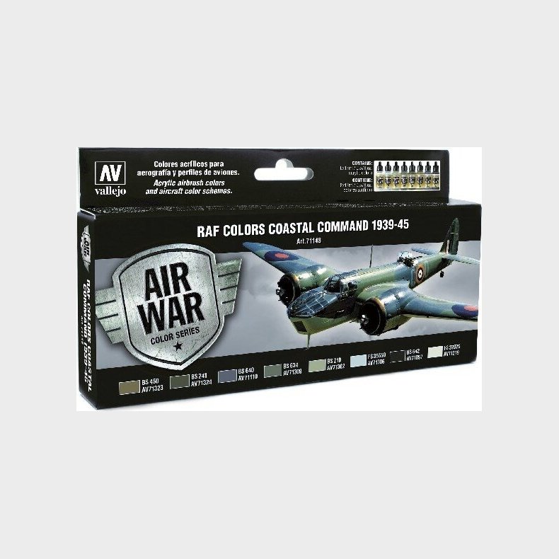 Vallejo - Air War Raf Colors Coastal Command 1939-194517 Ml - 71148
