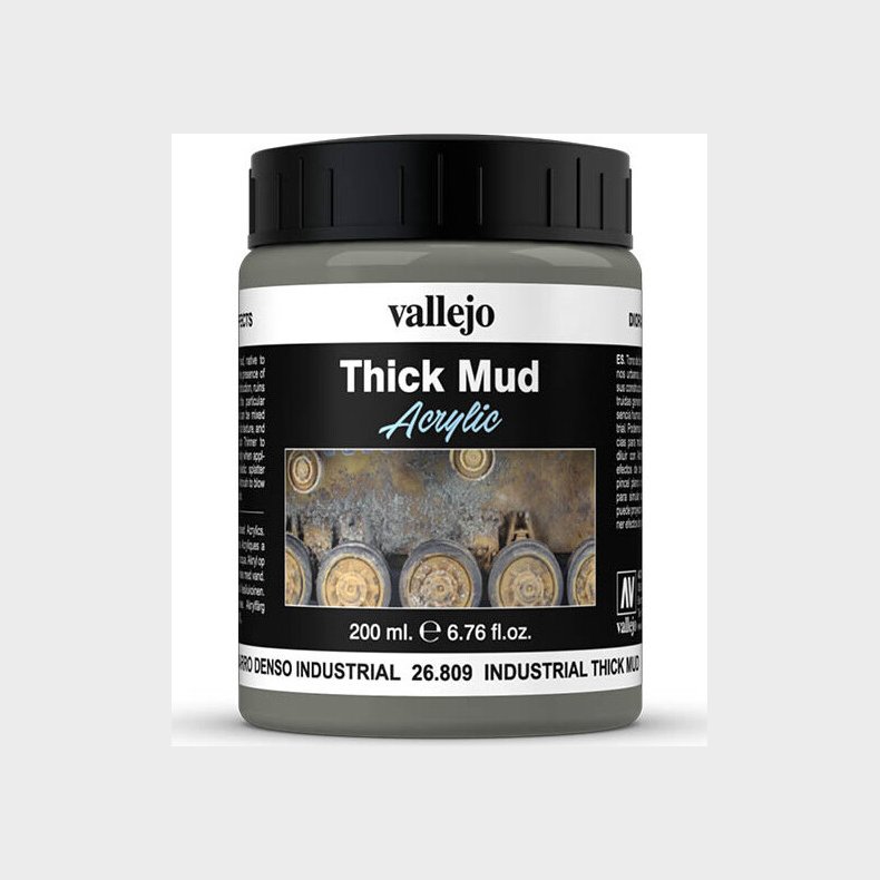 Vallejo - Thick Mud - Industrial 200 Ml