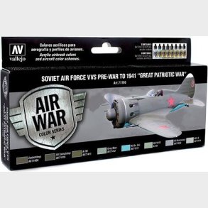 Vallejo - Model Air Maling St - Soviet Air Force Pre-war To 1941 - 8x17 Ml