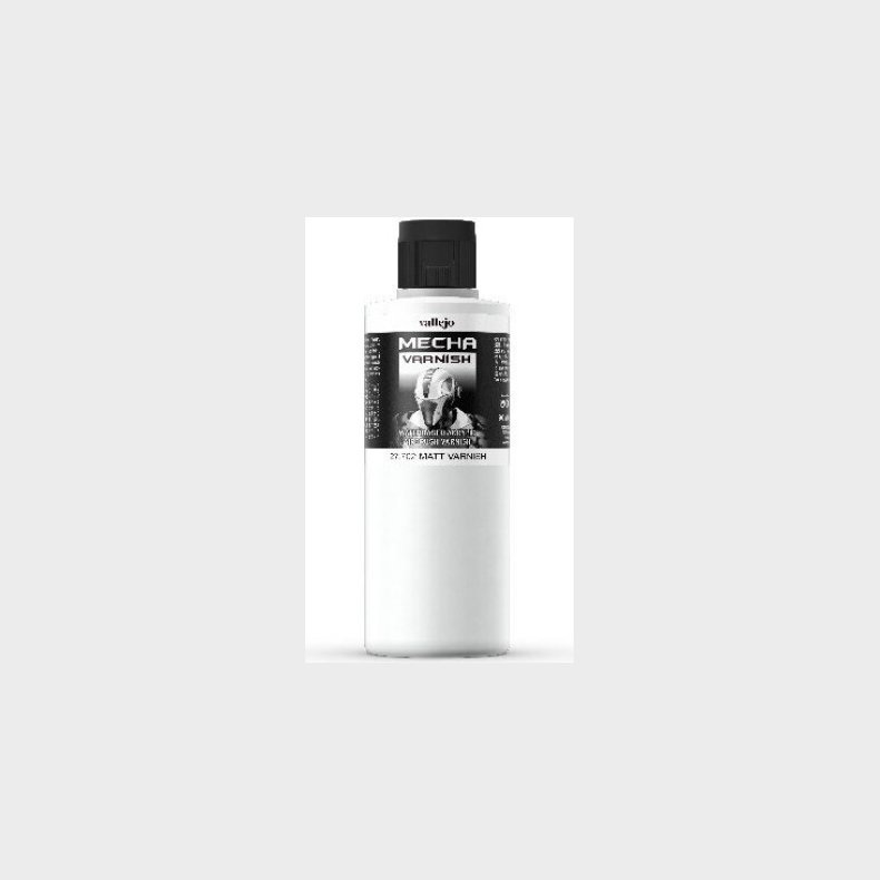 Vallejo - Mecha Matt Varnish 200 Ml - Mat Lak