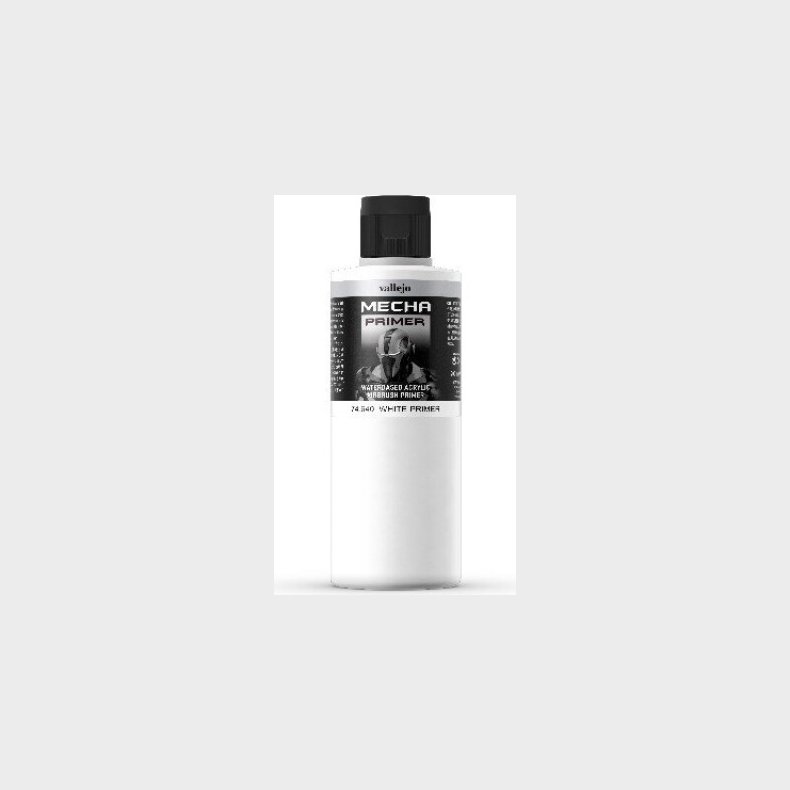 Vallejo - Mecha Primer - Hvid 200 Ml