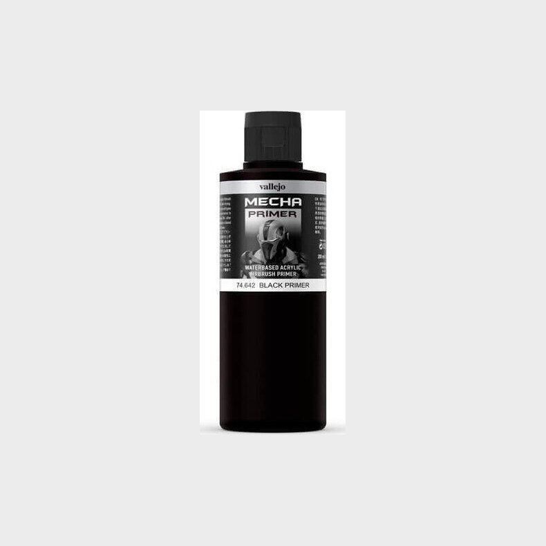 Vallejo - Mecha Primer - Sort 200 Ml