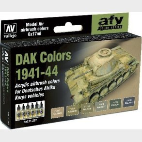 Vallejo - Maling St Til Modelhobby - Dak Colors 1941-44 - 6x71 Ml