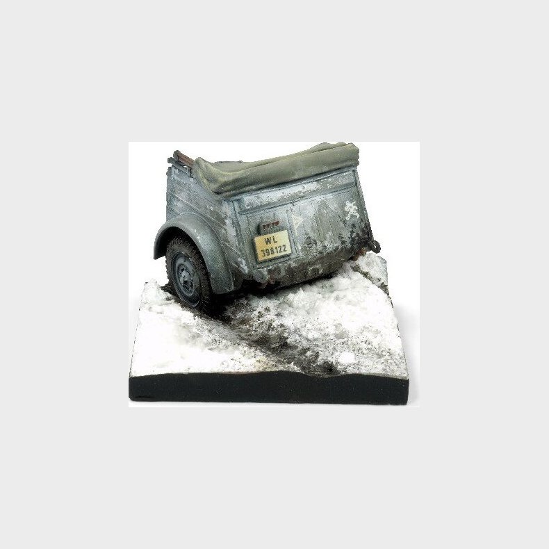Vallejo Scenics - Kubelwagen Rear - Sc007 - 5,5x5,5 Cm