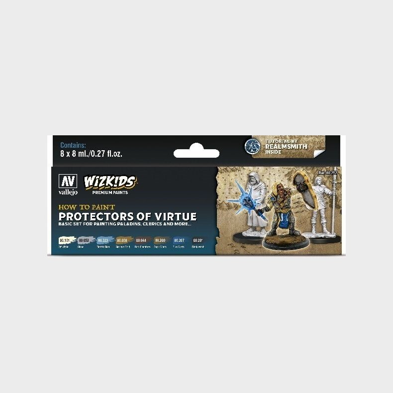Vallejo - Wizkids Protectors Of Virtue - 8x8 Ml - 80252