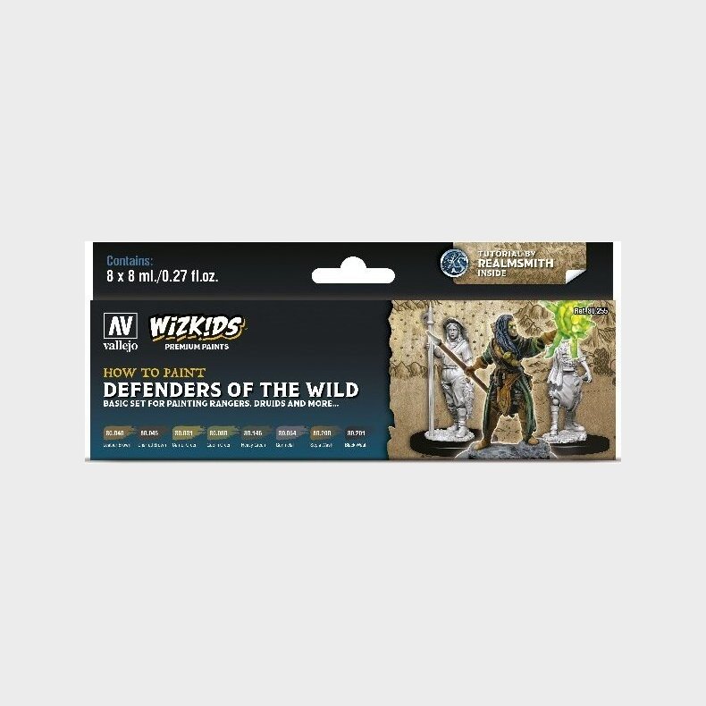 Vallejo - Wizkids Maling St - Defenders Of The Wild - 8x8 Ml