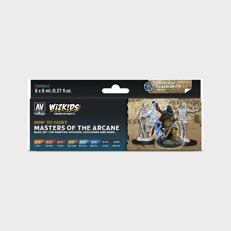Vallejo - Wizkids Masters Af The Arcane - 8x8 Ml - 80257