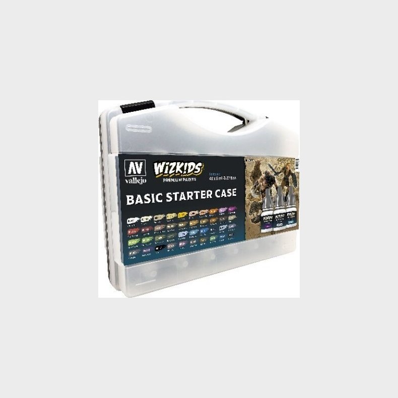 Vallejo - Maling St - Wizkids Basic Starter Case - 40x8 Ml