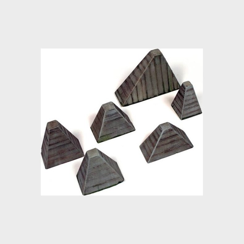 Vallejo - H&ouml;ckerhindernis - Anti-tank Barrierer - Sc219