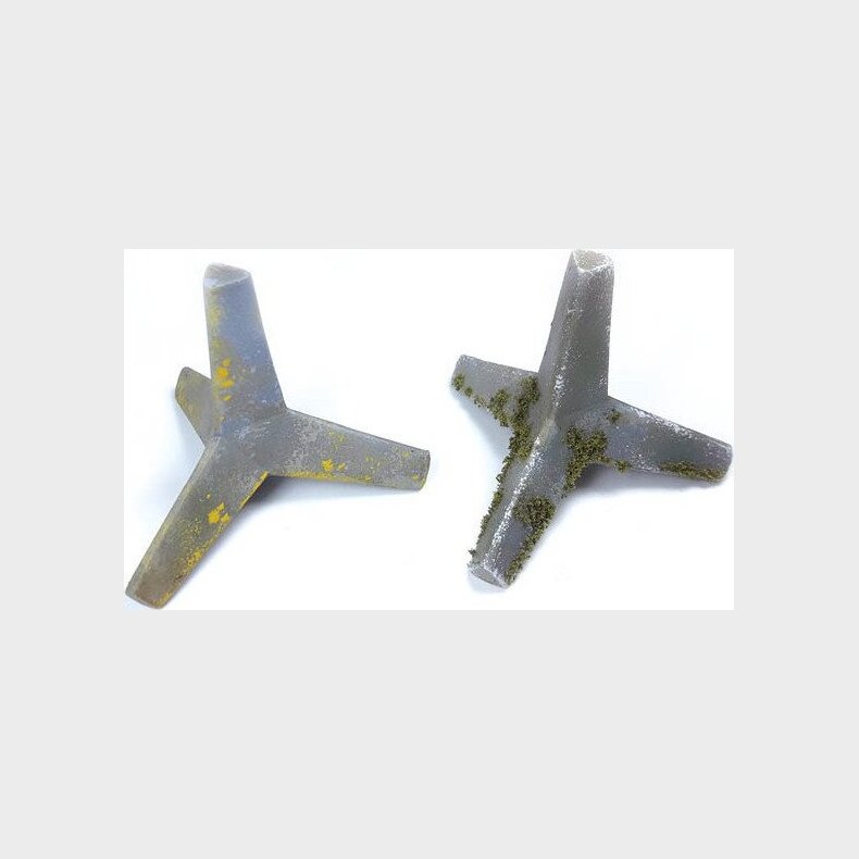 Vallejo Scenics - Trident Anti-tank Obstacle - 1:35 - Sc220 - 2 Stk