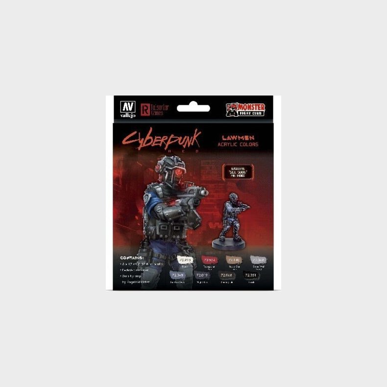 Vallejo - Game Color Maling St - Cyberpynk Lawmen - 8x17 Ml