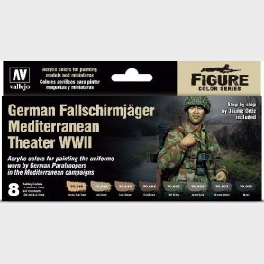 Vallejo - Model Color Maling St - German Fallschirmjäger - 8x17 Ml