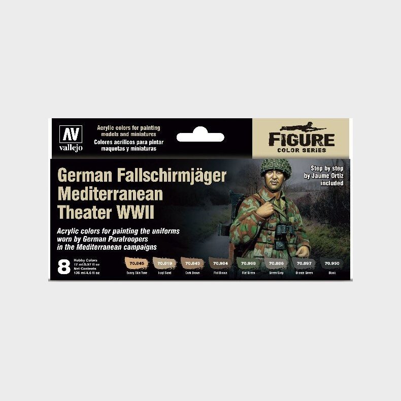 Vallejo - Model Color Maling St - German Fallschirmj&auml;ger - 8x17 Ml