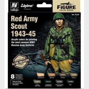 Vallejo - Figur Maling St - Red Army Scout 1943-45 - 1:35 - 8x17 Ml