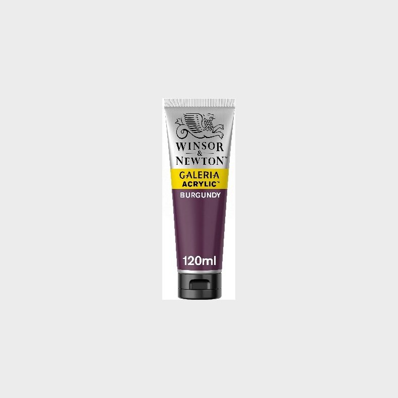 Winsor &amp; Newton - Galeria Akrylmaling - Burgundy 120 Ml