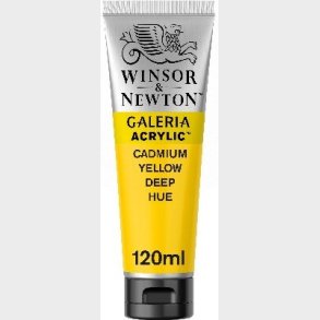 Winsor & Newton Akrylmaling - Galeria - Dyb Gul 120 Ml